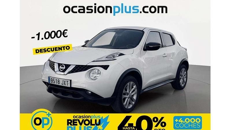 Usado Nissan Juke Acenta 110 CV (80 kW) 2017 Blanco SUV