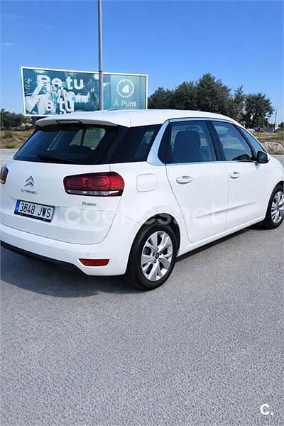 Usado Citroën C4 Picasso Feel 120 CV (88 kW) 2017 Blanco Monovolumen