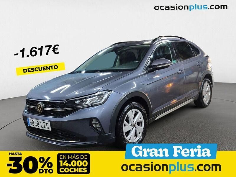 Gris Usado 2022 VW Taigo Life SUV | 17.790 € (Un poco caro) - Imagen 1/4