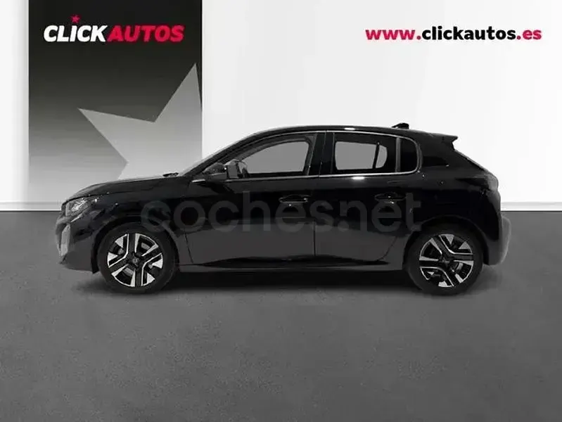 Usado Peugeot 208 Allure 100 CV (73 kW) 2025 Negro Utilitario