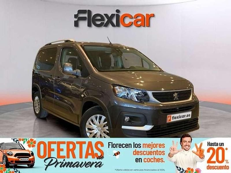 Usado Peugeot Rifter Active 110 CV (80 kW) 2019 Gris Monovolumen