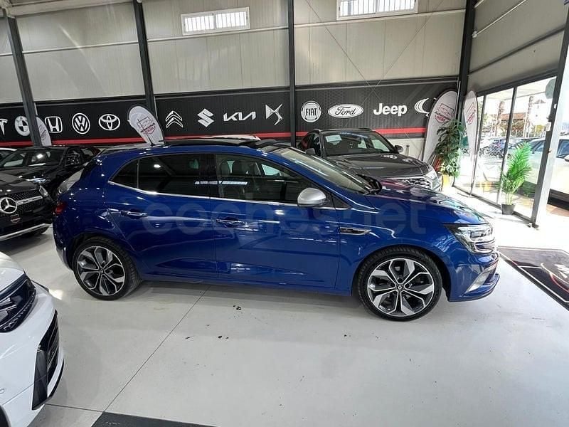 Usado Renault Mégane GT Line GT-Line 130 CV (95 kW) 2018 Azul Berlina