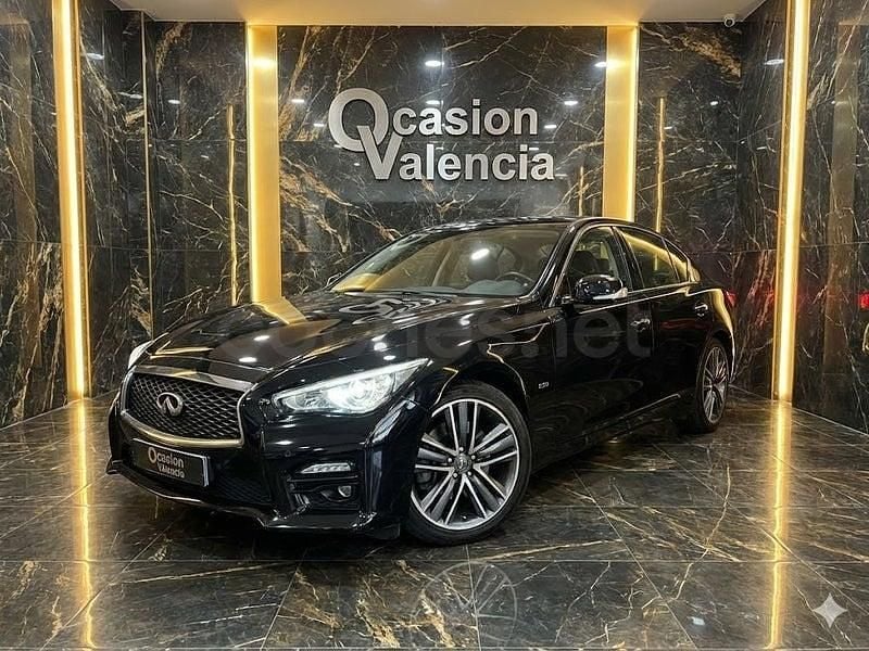 Usado Infiniti Q50 Premium 170 CV (125 kW) 2018 Negro Berlina
