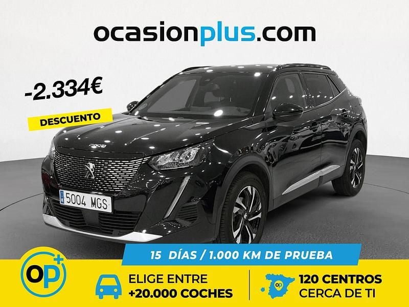 Negro Usado 2023 Peugeot 2008 Allure SUV | 15.250 € (Precio justo) - Imagen 1/4