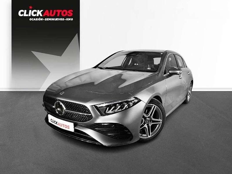 Gris Usado 2023 Mercedes A200 AMG Line Premium Berlina | 26.300 € (Precio justo) - Imagen 1/4