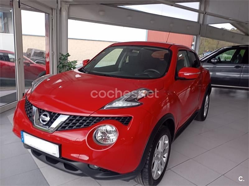 Rojo Usado 2016 Nissan Juke Acenta SUV | 12.500 € (Un poco caro) - Imagen 1/4