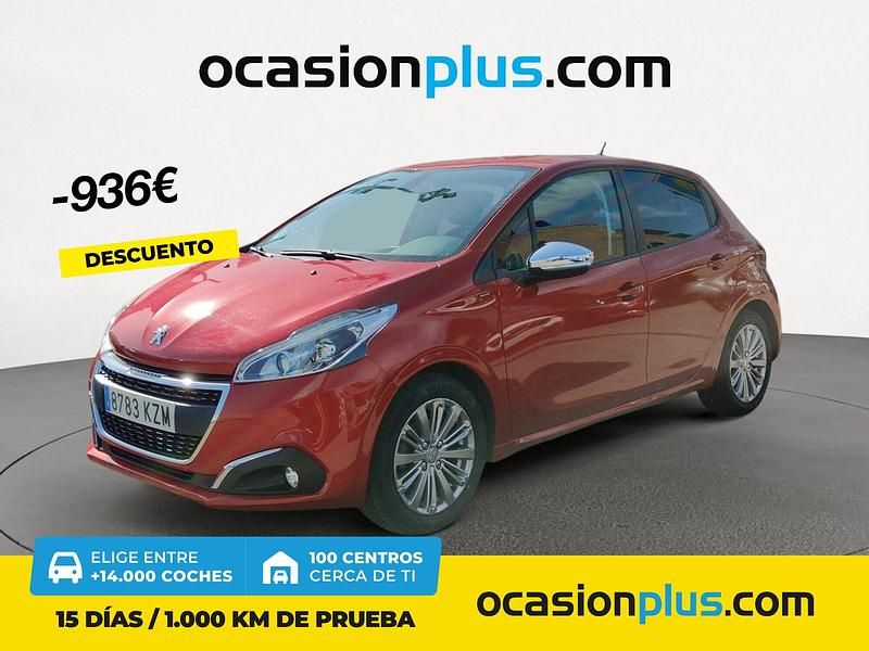 Rojo Usado 2019 Peugeot 208 Signature Sky Utilitario | 10.000 € (Precio justo) - Imagen 1/4