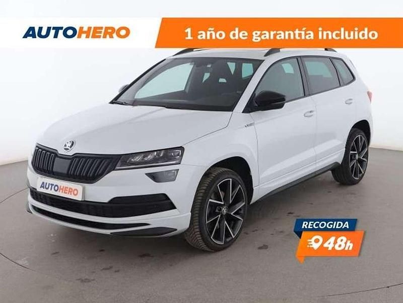 Usado Skoda Karoq SportLine 150 CV (110 kW) 2021 Blanco SUV