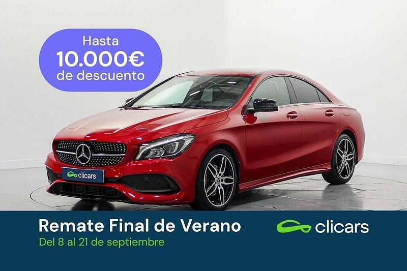 Rojo Usado 2018 Mercedes CLA200 Coupe | 21.890 € (Precio justo) - Imagen 1/4