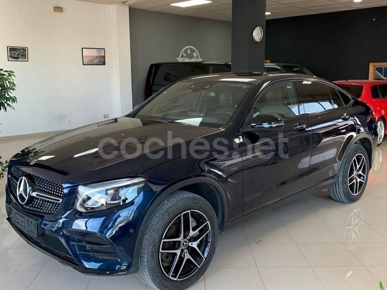 Azul Usado 2018 Mercedes GLC350 Coupe | 41.900 € (Caro) - Imagen 1/4