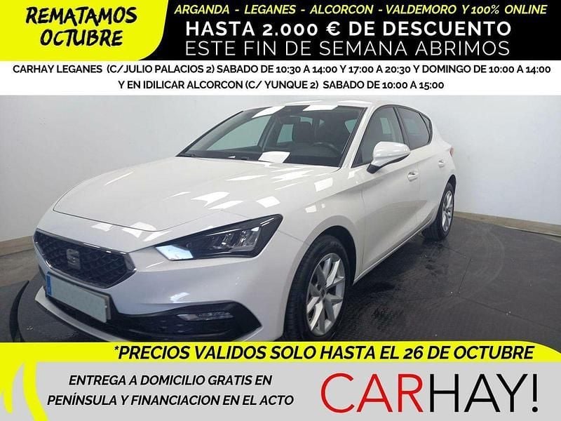 Blanco Usado 2021 Seat Leon Style Berlina | 14.390 € (Super precio) - Imagen 1/4