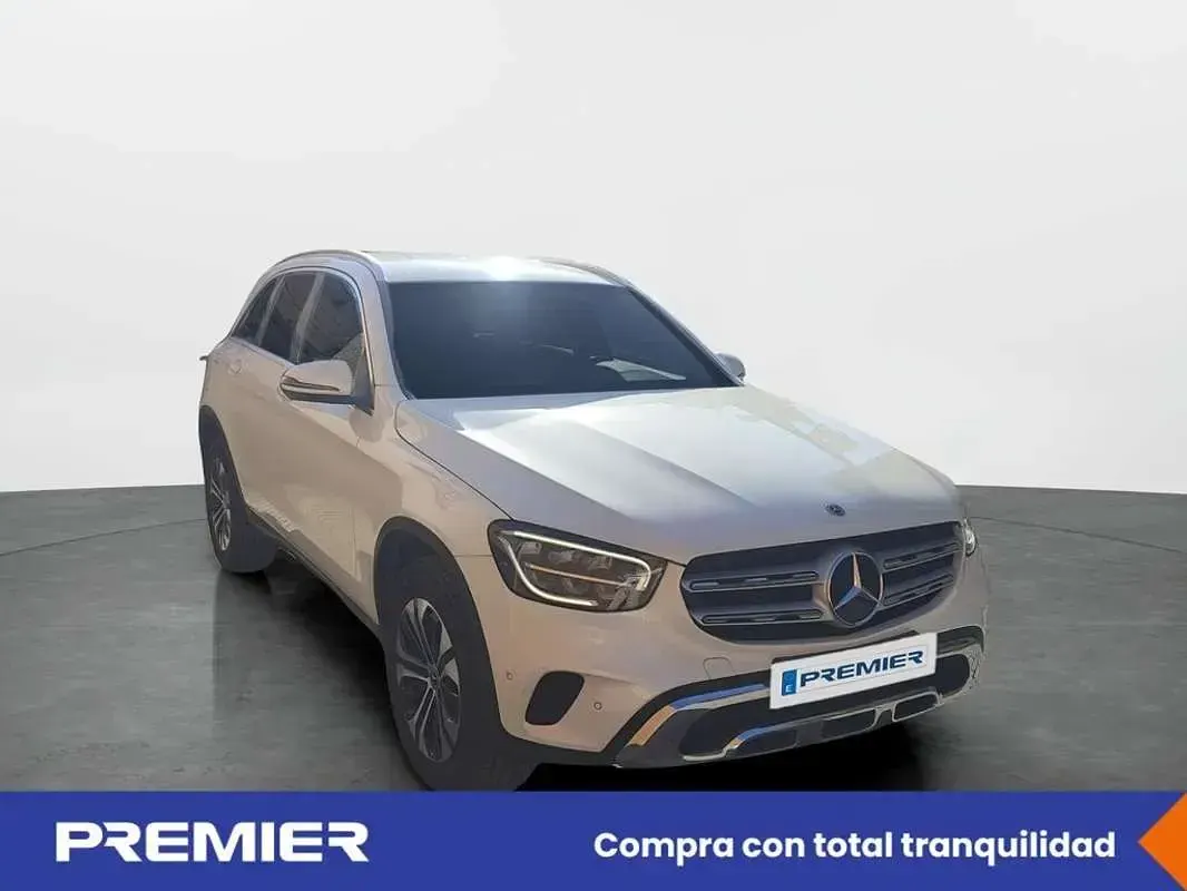 Usado Mercedes GLC300e 306 CV (225 kW) 2021 Blanco SUV