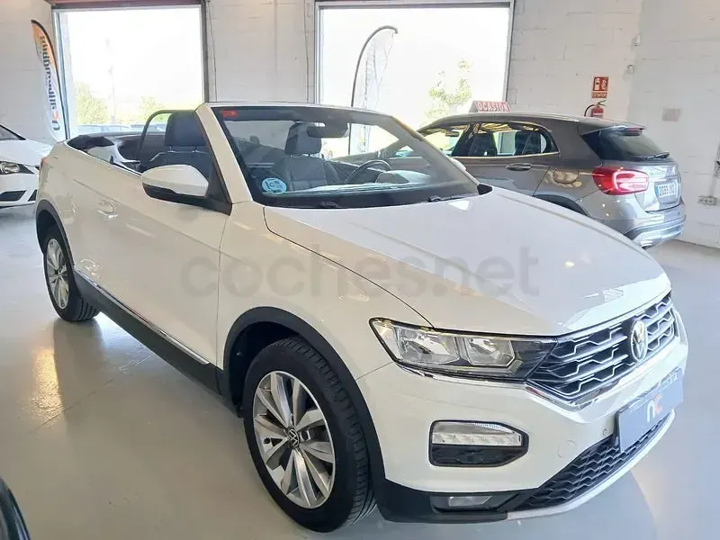Usado VW T-Roc Style 150 CV (110 kW) 2021 Blanco SUV