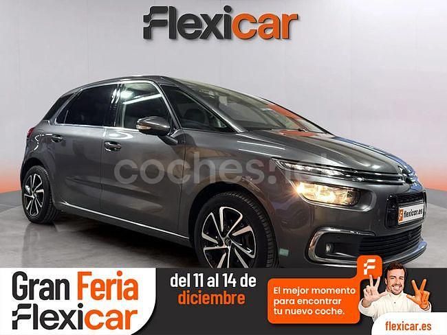 Gris / plata Usado 2019 Citroën C4 SpaceTourer Feel Monovolumen | 11.490 € (Precio justo) - Imagen 1/4