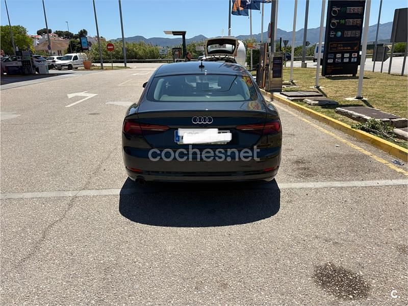 Usado Audi A5 Sportback 150 CV (110 kW) 2018 Gris / plata Utilitario