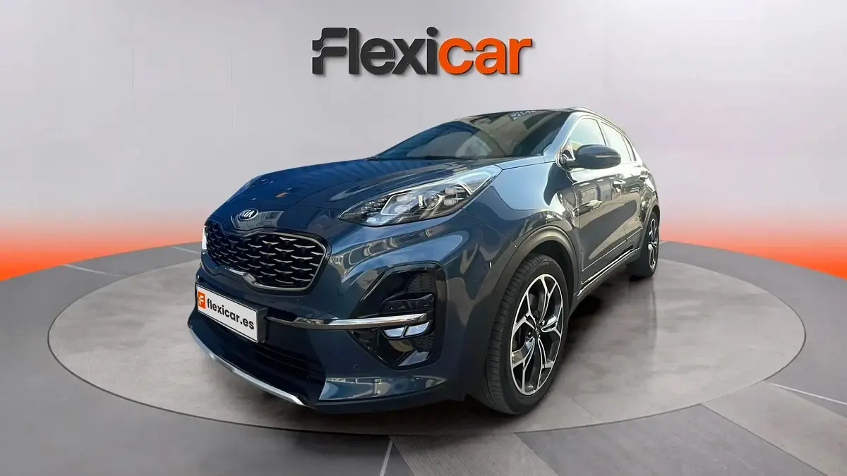 Usado Kia Sportage GT-Line 177 CV (130 kW) 2019 Azul SUV