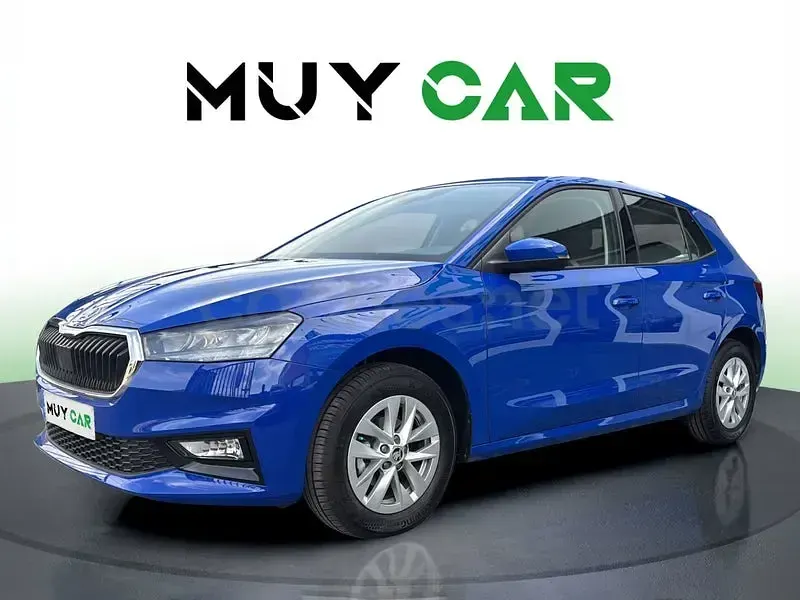 Usado Skoda Fabia Essence 80 CV (58 kW) 2024 Azul Utilitario