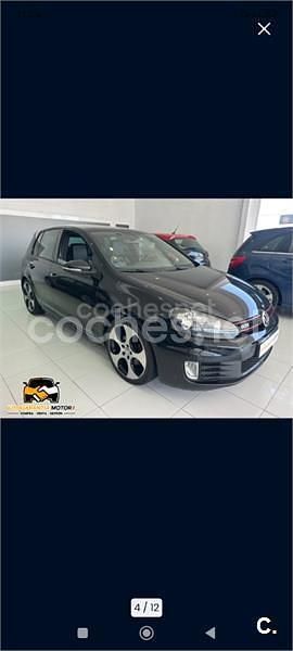 Usado VW Golf VI GTI 210 CV (154 kW) 2009 Negro Utilitario