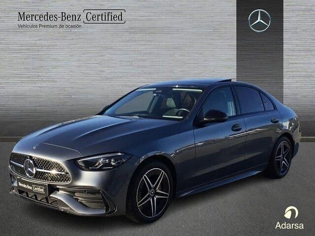 Usado Mercedes C220 AMG line 200 CV (147 kW) 2025 Gris selenita