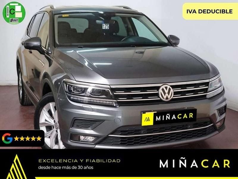 Gris Usado 2019 VW Tiguan Allspace Advance SUV | 20.240 € (Buen precio) - Imagen 1/4