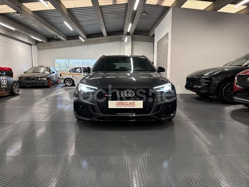 Usado Audi RS4 450 CV (330 kW) 2017 Negro Familiar