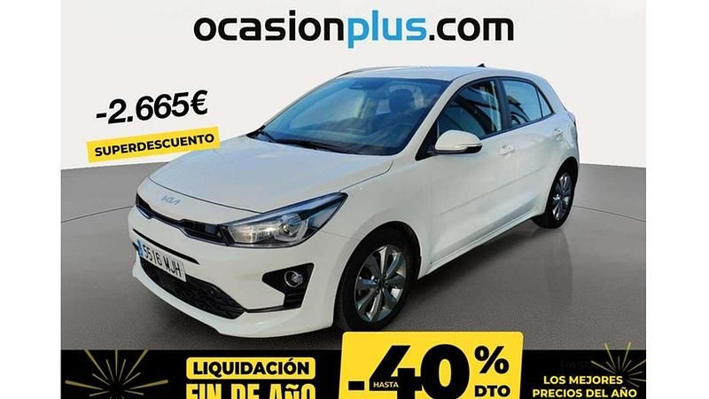 Blanco Usado 2023 Kia Rio Utilitario | 13.325 € (Precio justo) - Imagen 1/4