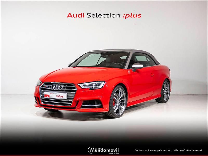Rojo Usado 2017 Audi A3 Descapotable | 29.900 € (Un poco caro) - Imagen 1/4