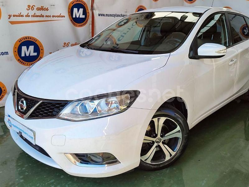 Blanco Usado 2019 Nissan Pulsar Tekna Berlina | 10.300 € (Precio justo) - Imagen 1/4