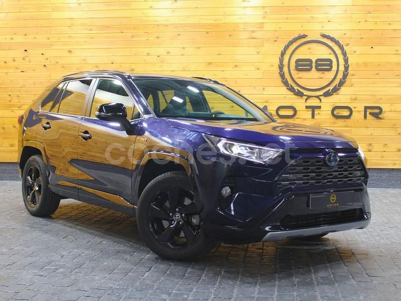 Azul Usado 2022 Toyota RAV4 Hybrid Style SUV | 37.970 € (Precio justo) - Imagen 1/4