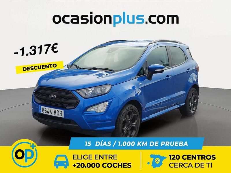 Azul Usado 2023 Ford Ecosport ST-Line SUV | 14.490 € (Buen precio) - Imagen 1/4