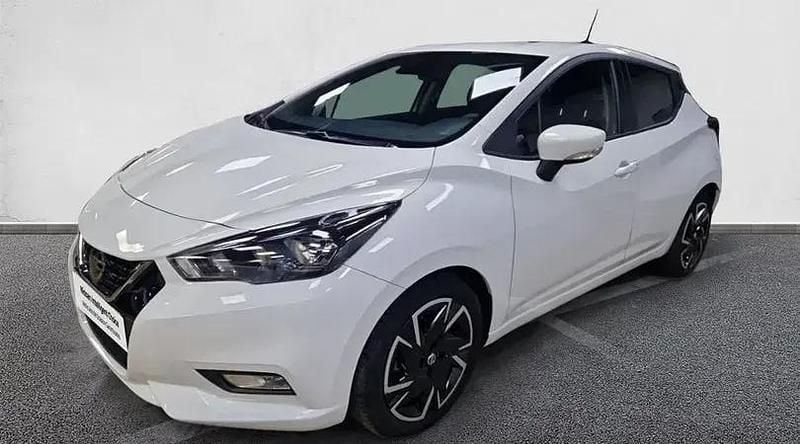 Usado Nissan Micra Acenta 92 CV (67 kW) 2022 Solid white (sólido) Utilitario