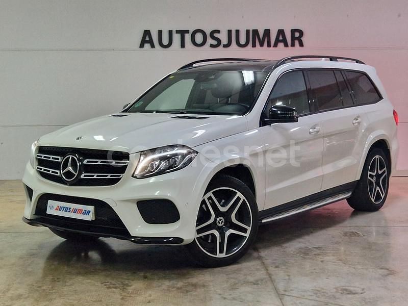 Blanco Usado 2018 Mercedes GLS350 SUV | 48.990 € (Precio justo) - Imagen 1/4
