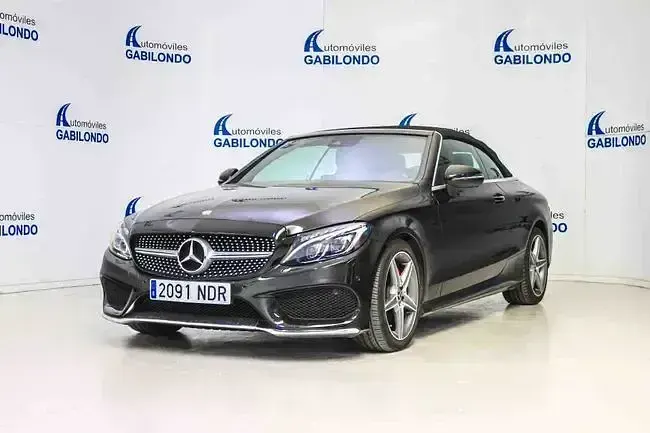 Occasion Mercedes C220 170 PK (125 kW) 2017 Zwart Cabriolet