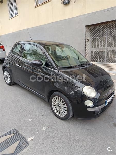 Usado Fiat 500 69 CV (50 kW) 2012 Negro Berlina