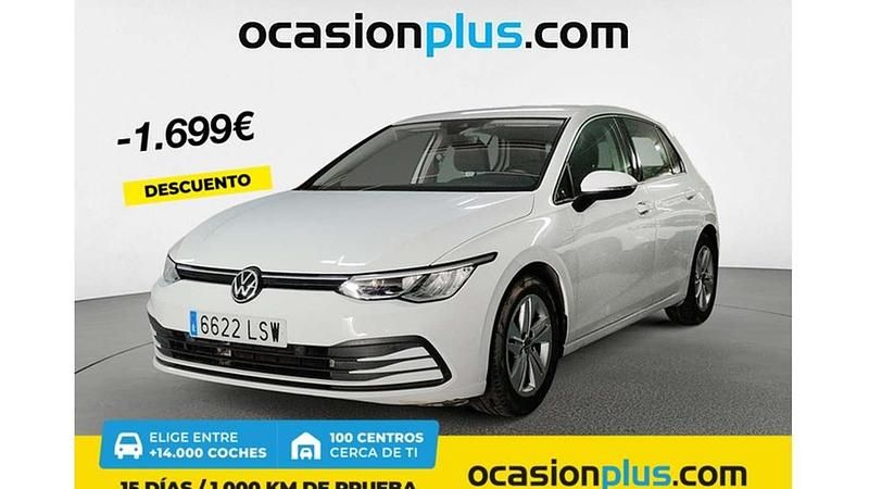 Blanco Usado 2021 VW Golf VIII Utilitario | 16.991 € (Buen precio) - Imagen 1/3