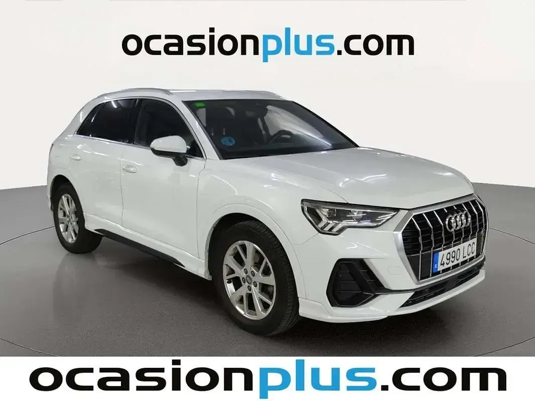 Usado Audi Q3 S-Line 150 CV (110 kW) 2019 Blanco SUV