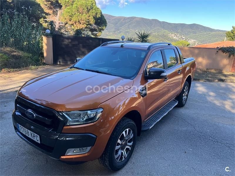 Usado Ford Ranger Wildtrack 200 CV (147 kW) 2018 Marrón Pickup/Camioneta