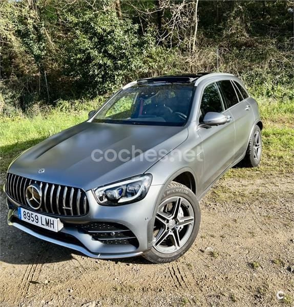 Usado Mercedes GLC43 AMG 390 CV (286 kW) 2021 Gris / plata SUV