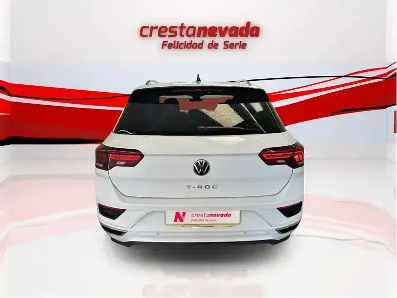 Usado VW T-Roc Advance 110 CV (80 kW) 2022 Blanco SUV