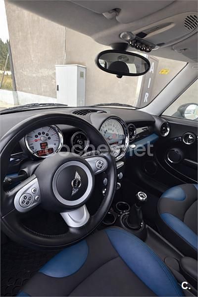 Usado Mini Cooper D 110 CV (80 kW) 2008 Azul Utilitario