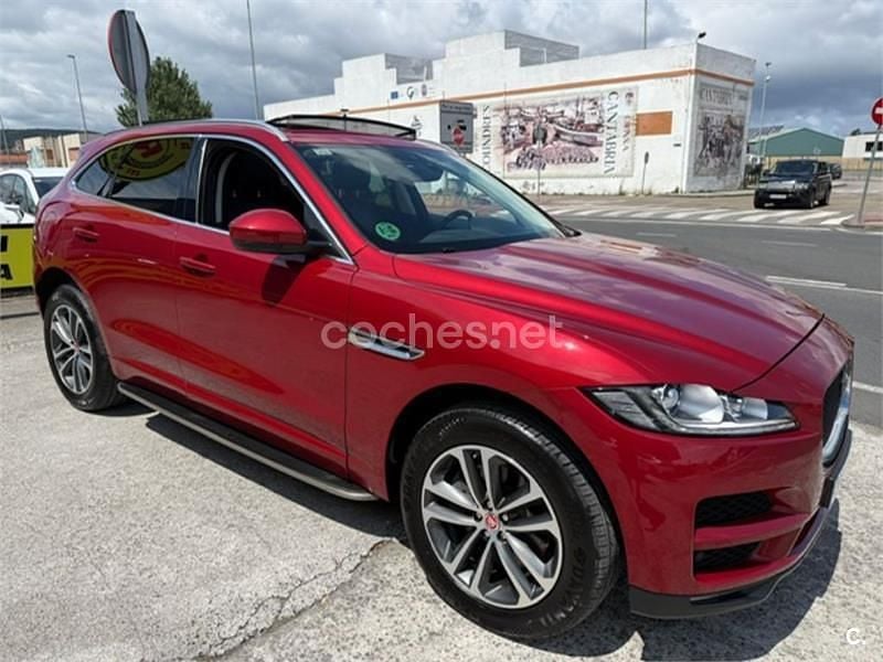 Granate Usado 2018 Jaguar F-Pace Prestige SUV | 24.500 € (Super precio) - Imagen 1/4