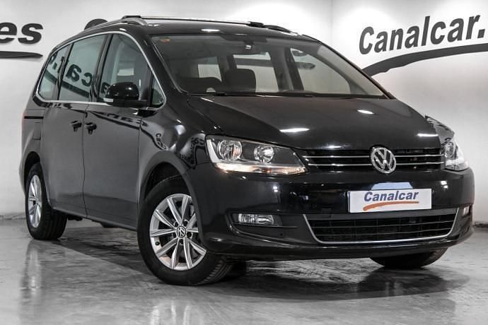 Usado VW Sharan Advance 150 CV (110 kW) 2016 Negro Monovolumen
