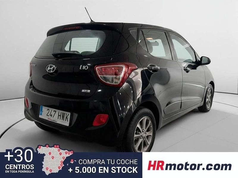 Usado Hyundai i10 GO! 87 CV (63 kW) 2014 Negro Utilitario
