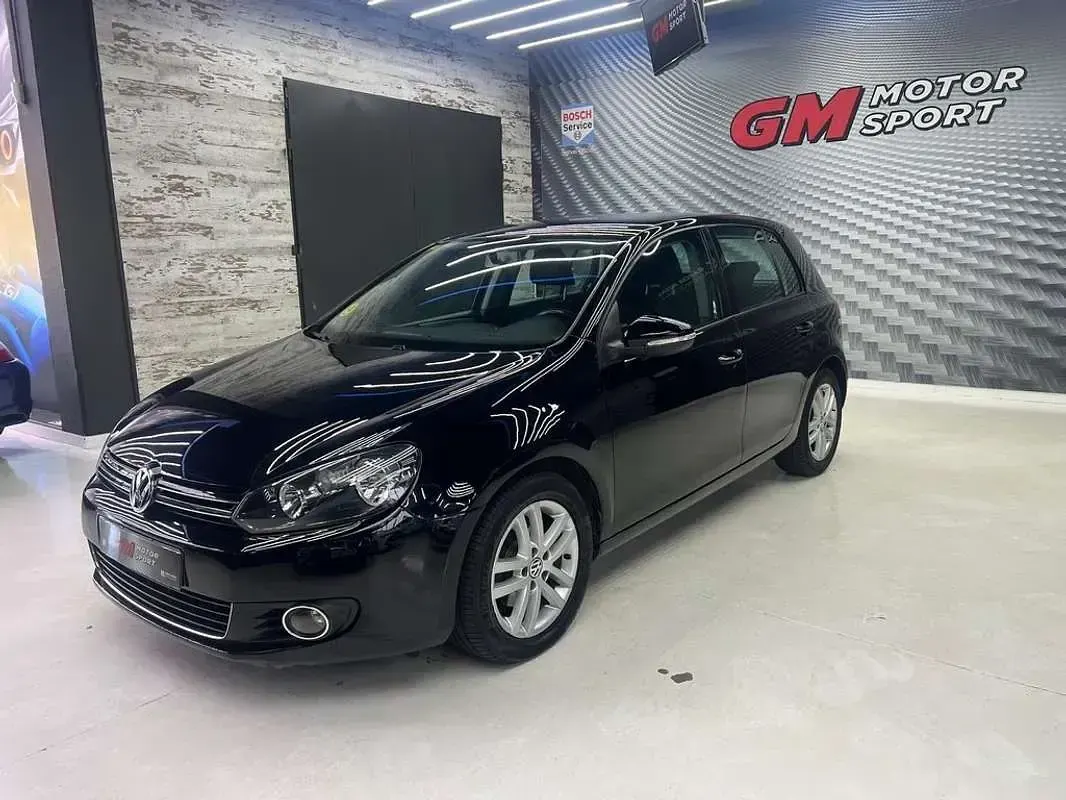 Usado VW Golf VI Sport 109 CV (80 kW) 2009 Negro Utilitario