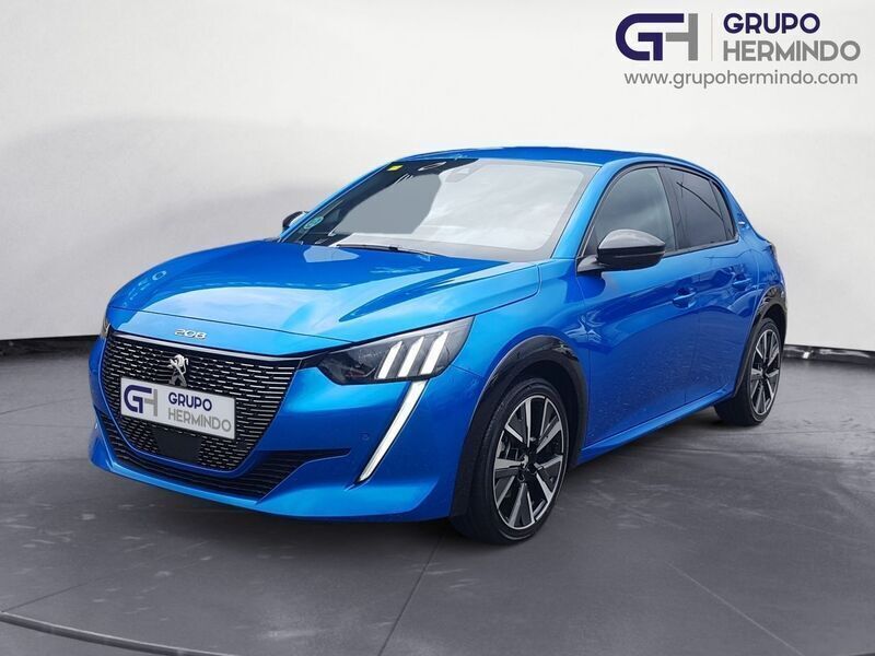 Azul Usado 2020 Peugeot 208 GT-line Utilitario | 16.985 € - Imagen 1/4