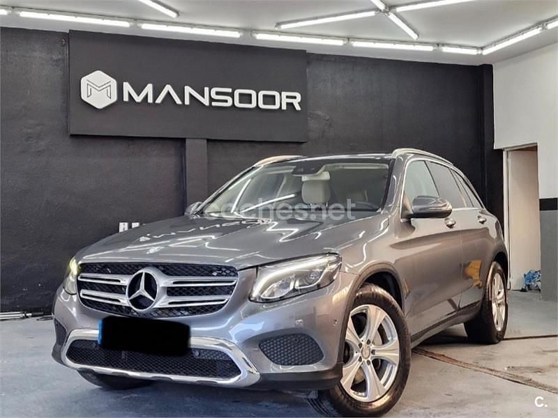 Gris / plata Usado 2016 Mercedes GLC220 SUV | 22.100 € (Buen precio) - Imagen 1/4