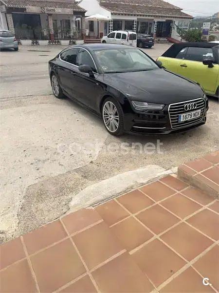 Usado Audi A7 Sportback 218 CV (160 kW) 2015 Negro Utilitario