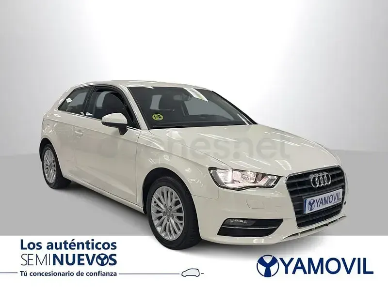 Usado Audi A3 Ambition 150 CV (110 kW) 2013 Blanco Berlina