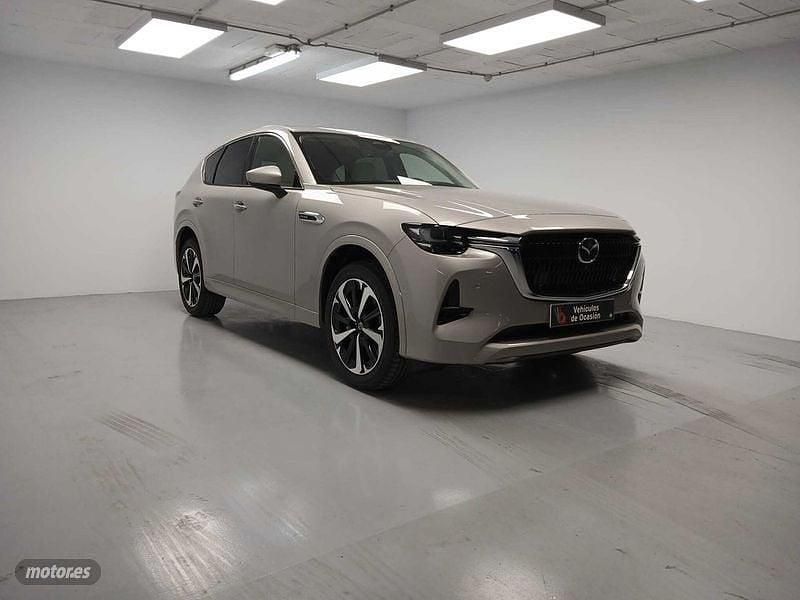 Beige Usado 2025 Mazda CX-60 Takumi-Line SUV | 55.900 € (Un poco caro) - Imagen 1/4