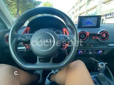 Usado Audi A3 S-Line 180 CV (132 kW) 2015 Blanco Berlina